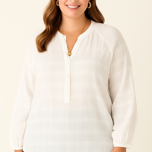 Sanctuary Tops - NEW! Sanctuary White Relaxed Blouse